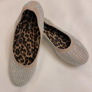 Steve Madden Rhinestone Ballet Flats
